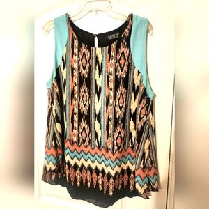 Papermoon crew neck blouse XL